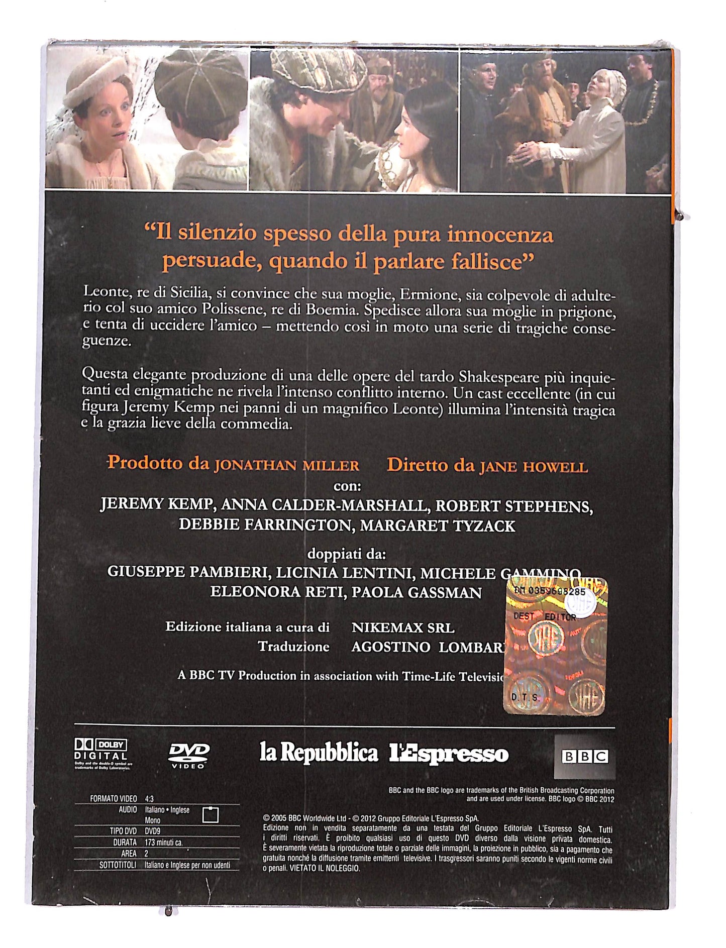 EBOND The Shakespeare collection - racconto d'inverno DVD DB703843