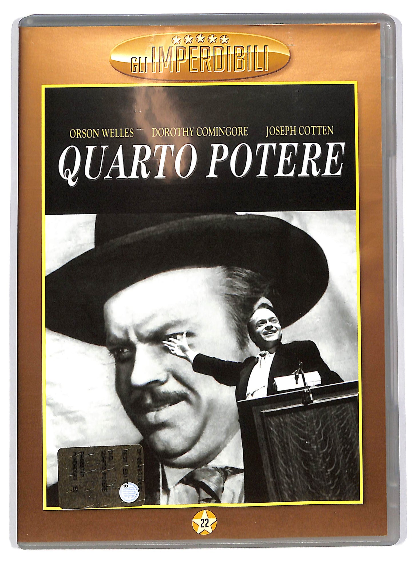 EBOND Gli Imperdibili - Quarto potere Vol 22 EDITORIALE DVD DB703855