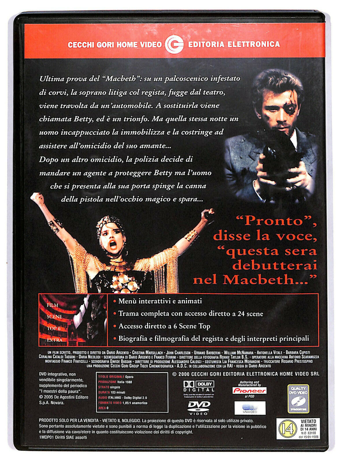EBOND I Maestri Della Paura - Opera  Editoriale DVD DB703958