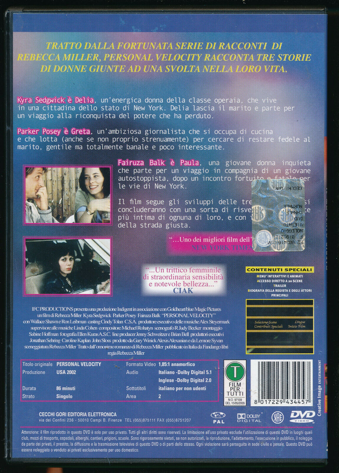 EBOND Personal Velocity - Il Momento Giusto DVD DB704212