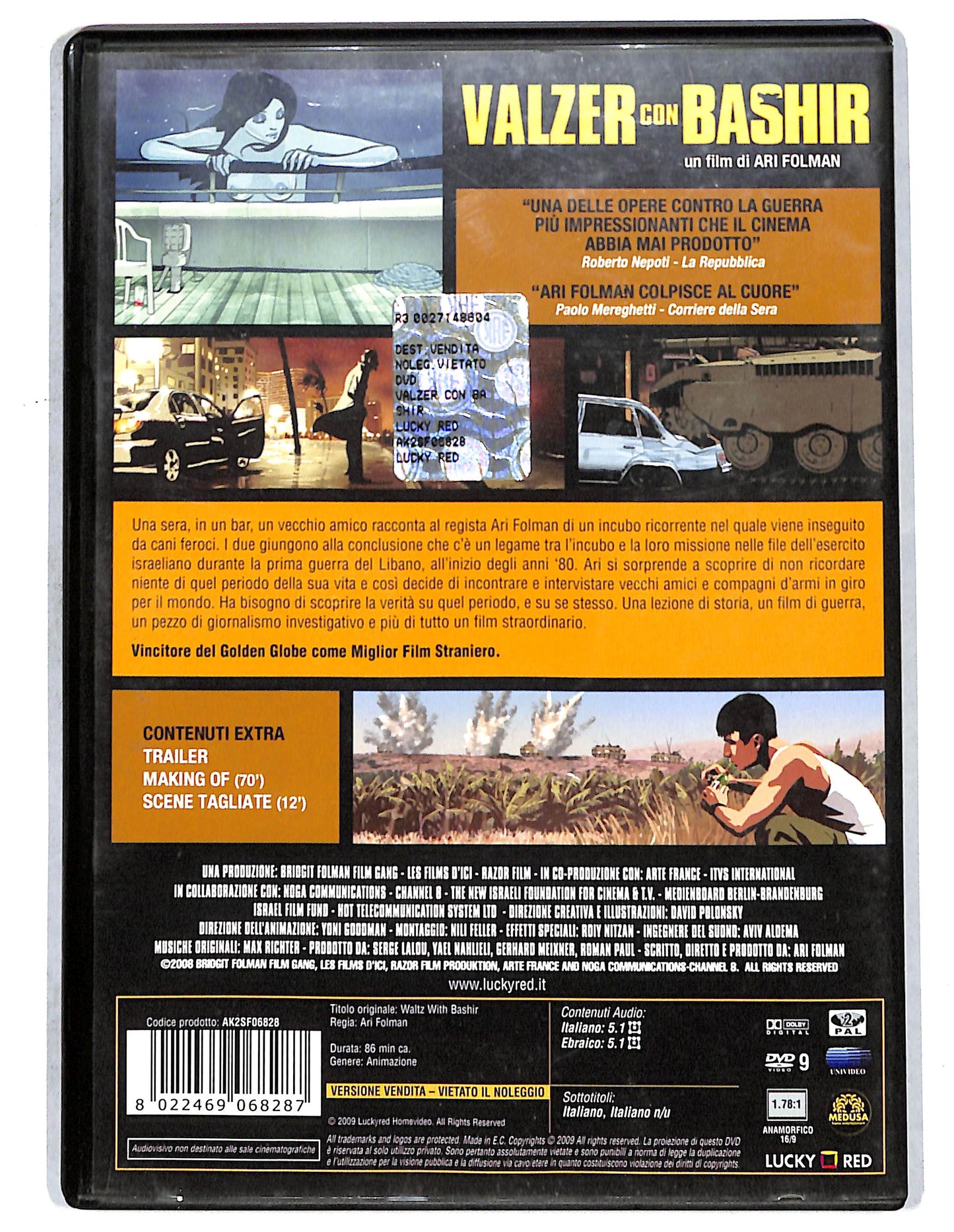 EBOND Valzer con Bashir DVD DB704433