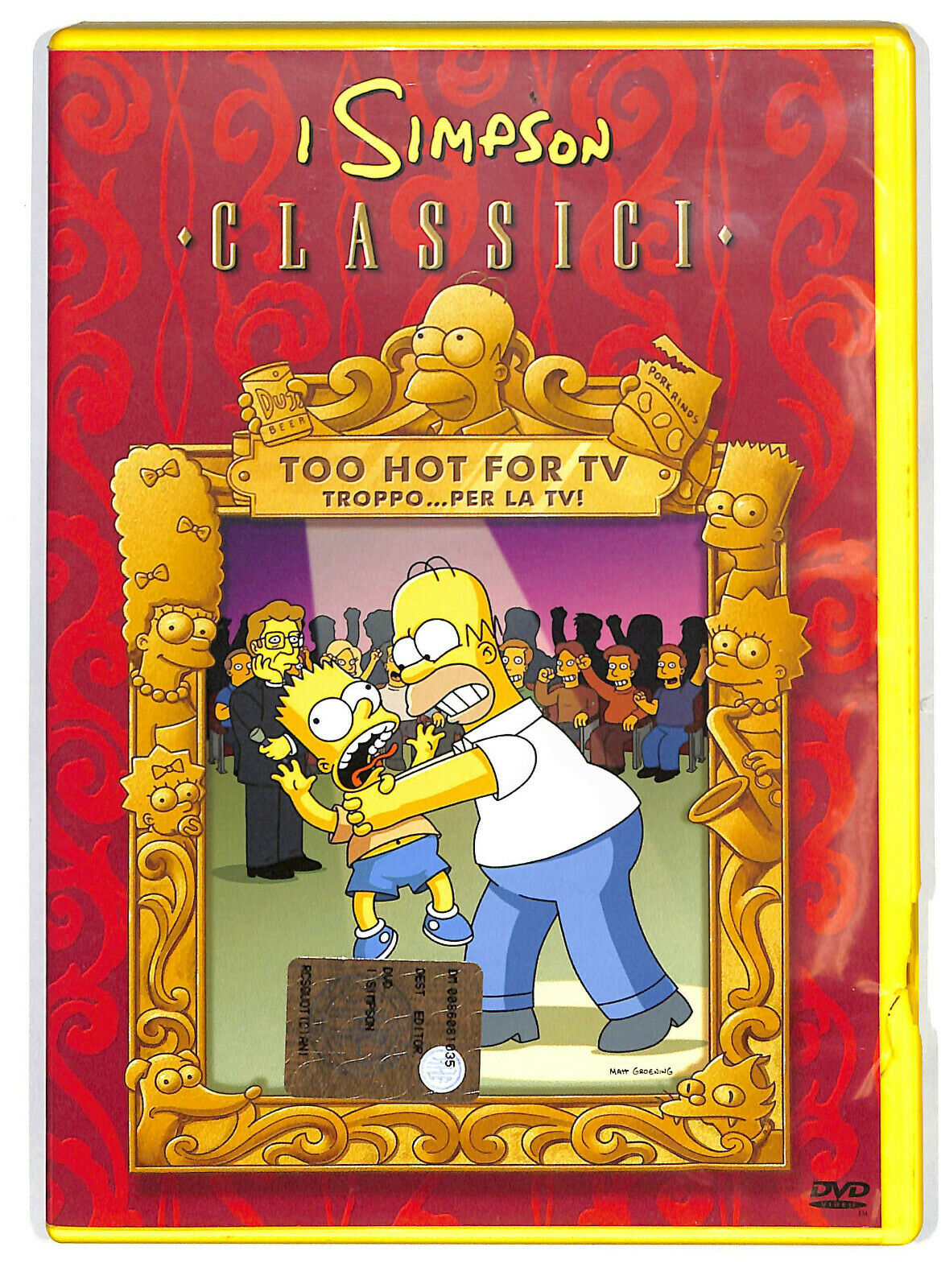EBOND I Simpson. Too Hot For Tv. Troppo Per La Tv! Vol.11 Editoriale DVD DB704452