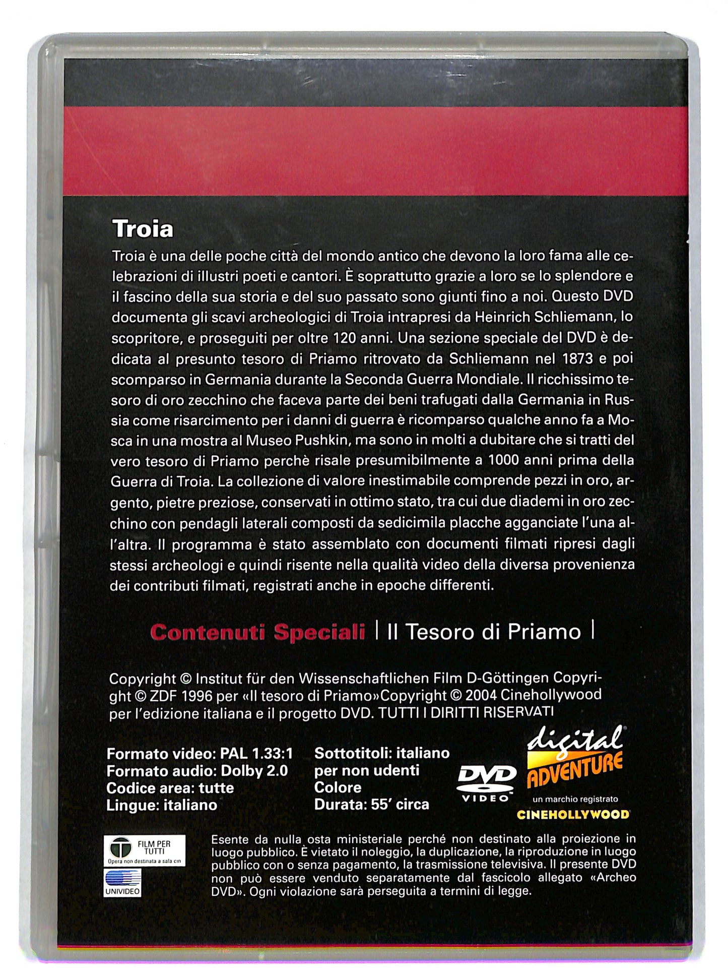 EBOND Troia verita e mito EDITORIALE DVD DB704614