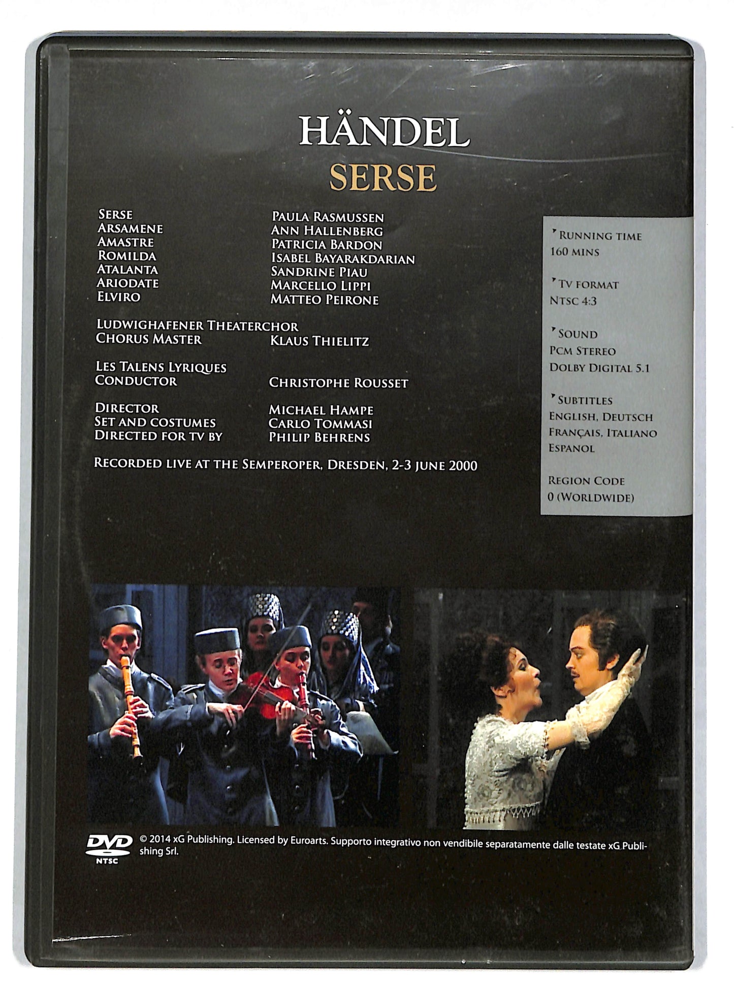 EBOND Handel - Serse EDITORIALE DVD DB704631