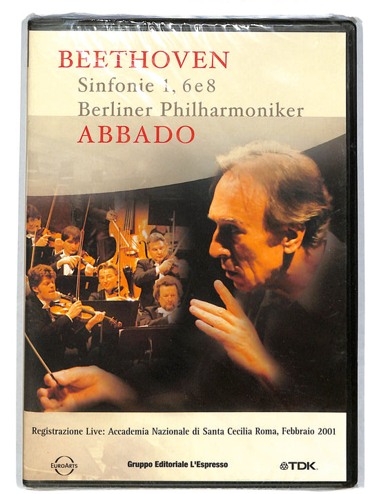 EBOND Beethoven sinfonie 1 - 6 - 8 Abbado EDITORIALE DVD DB704637