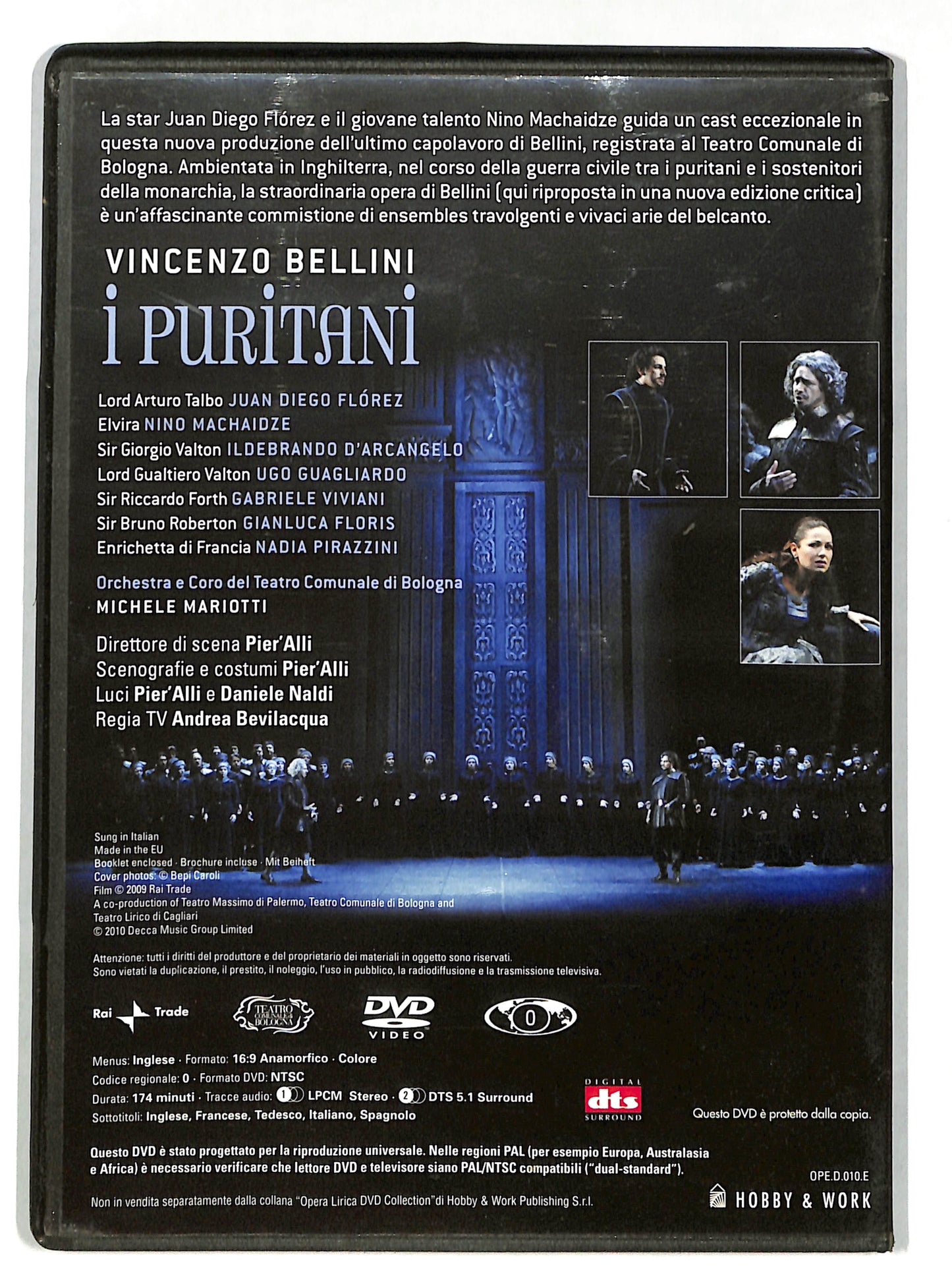 EBOND Bellini - I Puritani EDITORIALE DVD DB704664