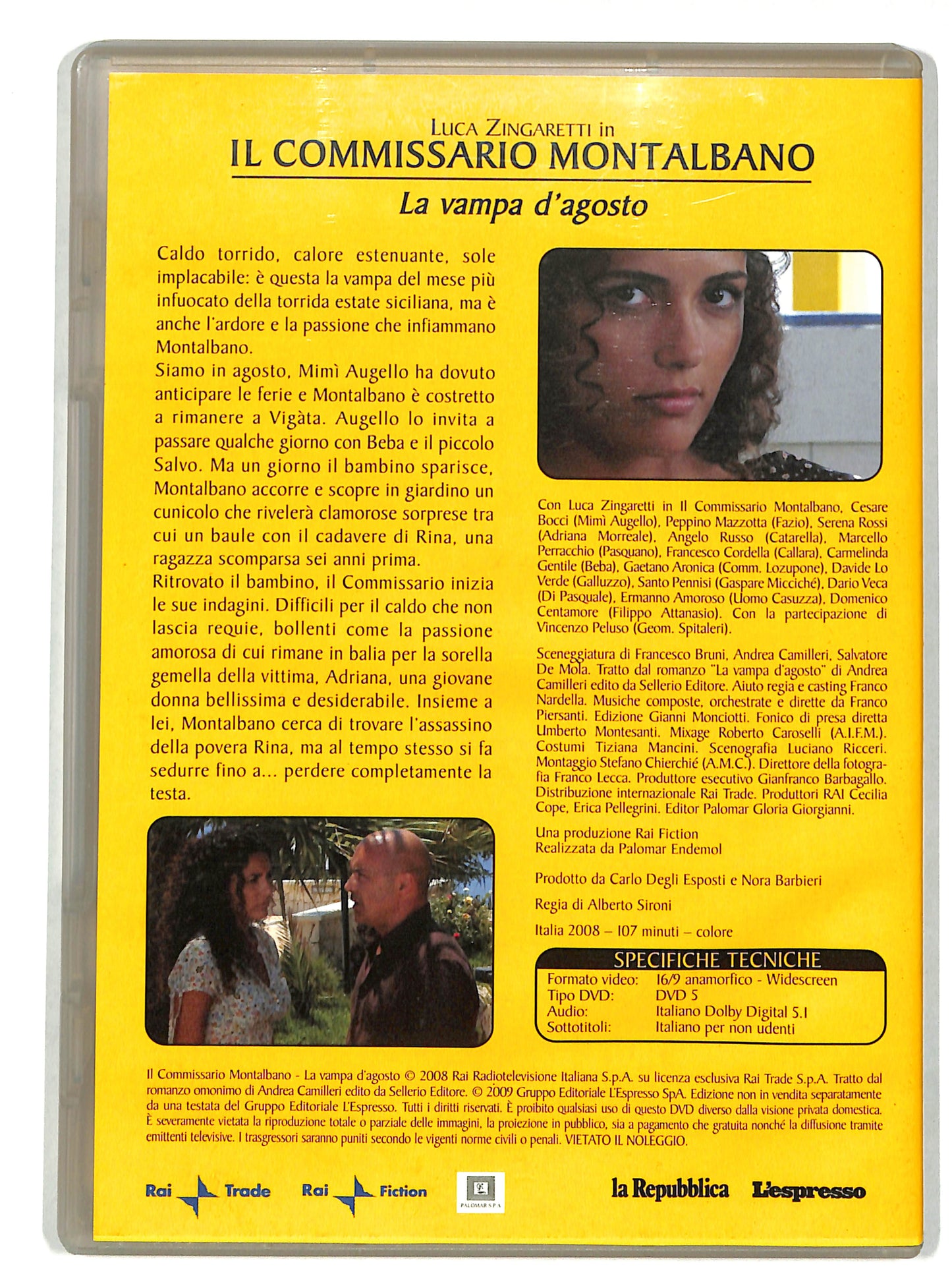 EBOND La vampa d'agosto volume 1 EDITORIALE DVD DB704669