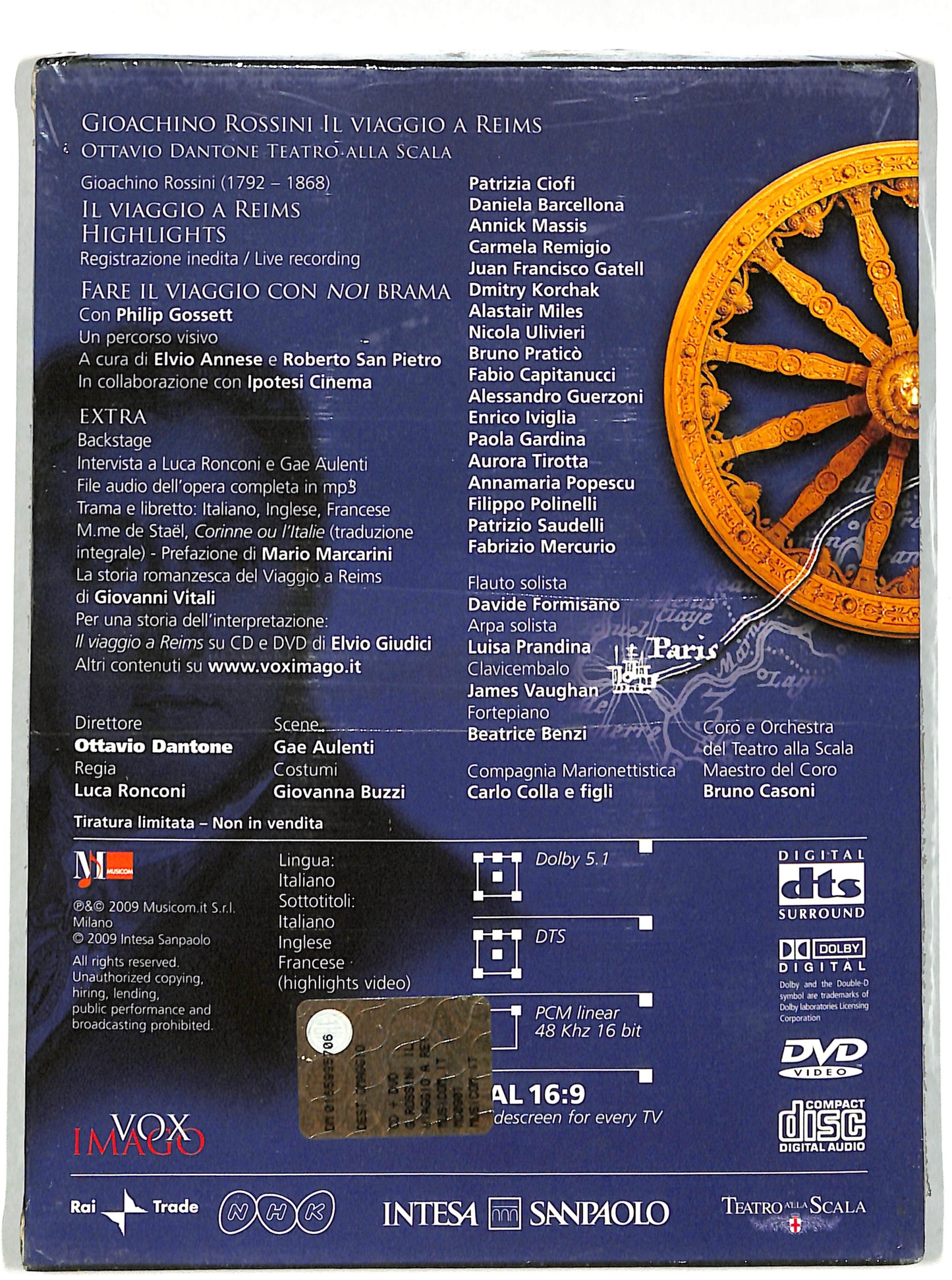 EBOND Gioachino Rossini il viaggio a Reims EDITORIALE DVD DB704670