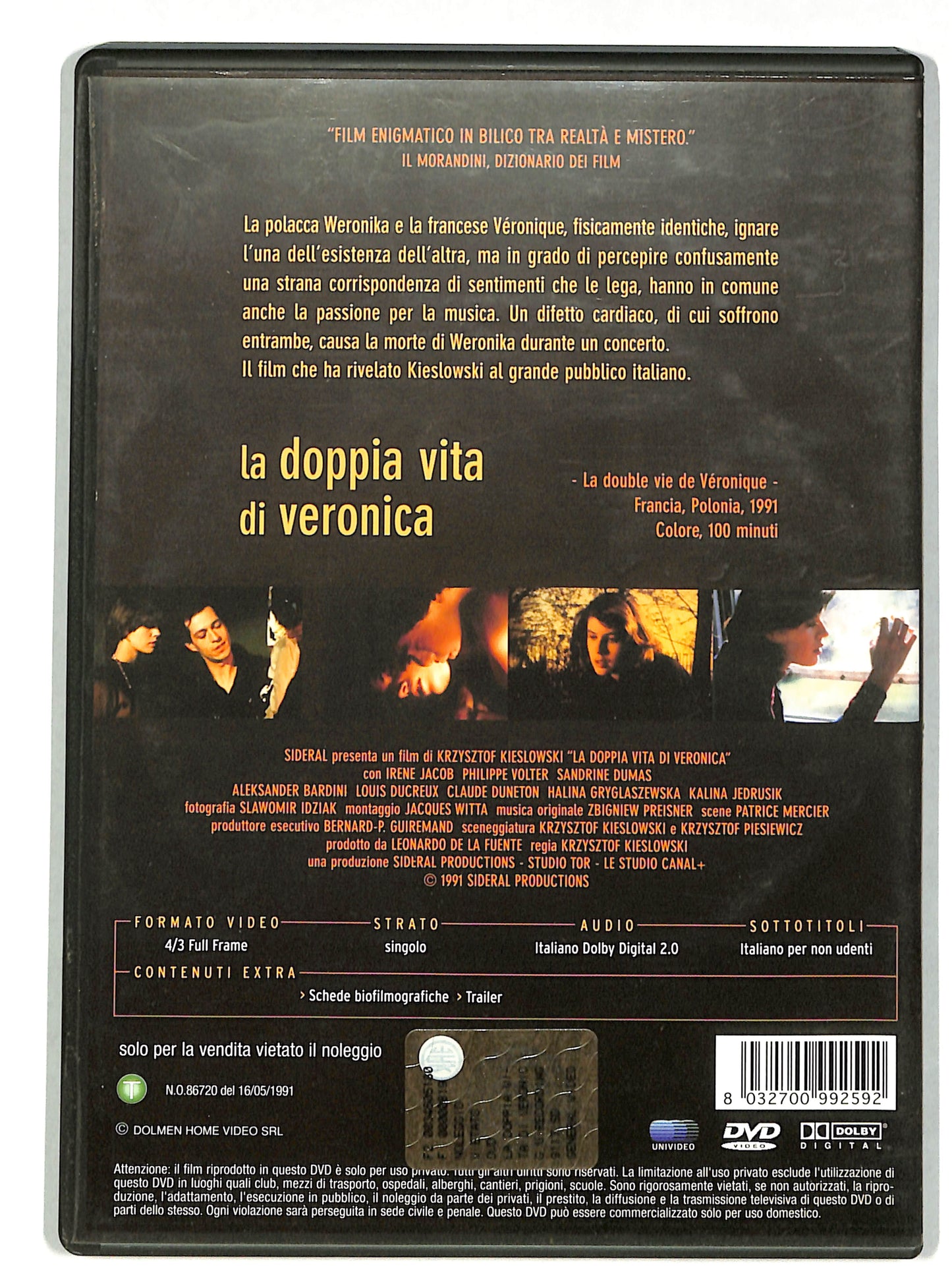 EBOND La doppia vita di Veronica DVD DB704809