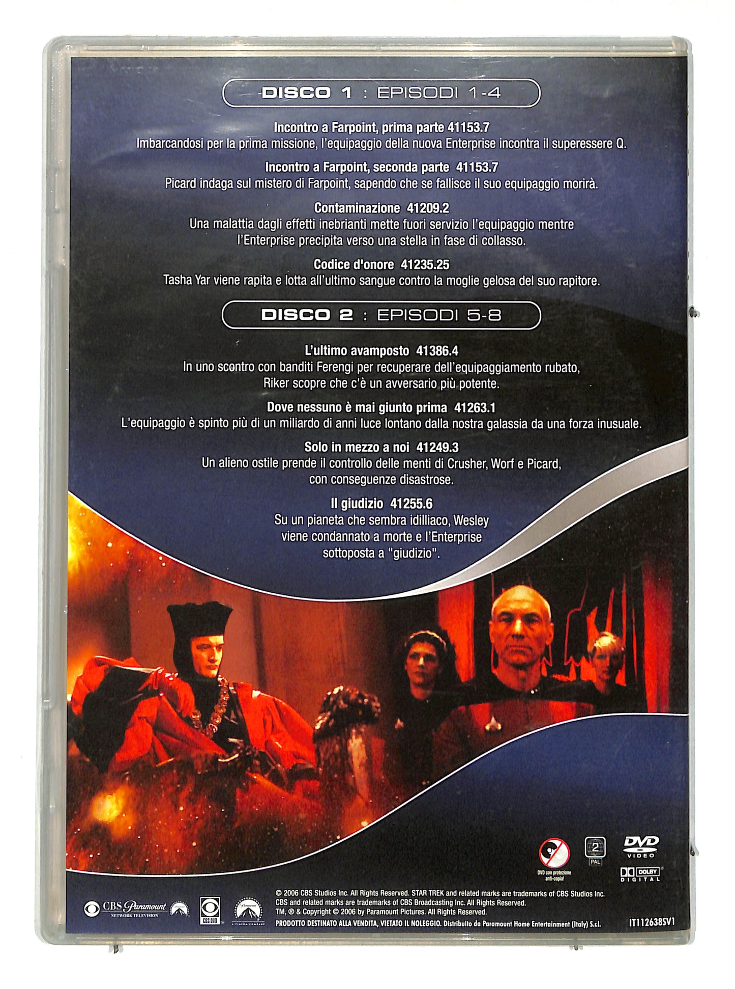 EBOND Star trek the next generation vol 1 - dischi 2 EDITORIALE DVD DB704827