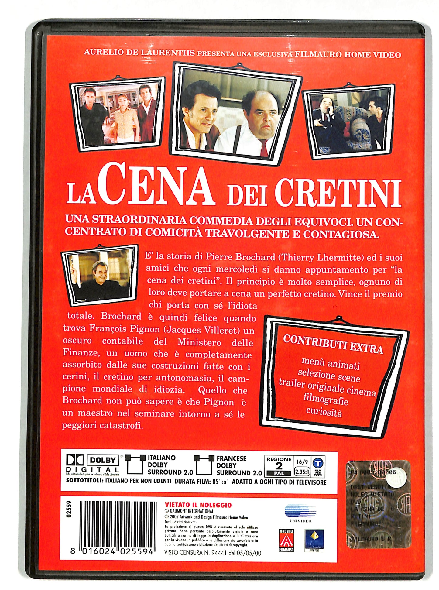 EBOND La cena dei cretini DVD DB704836