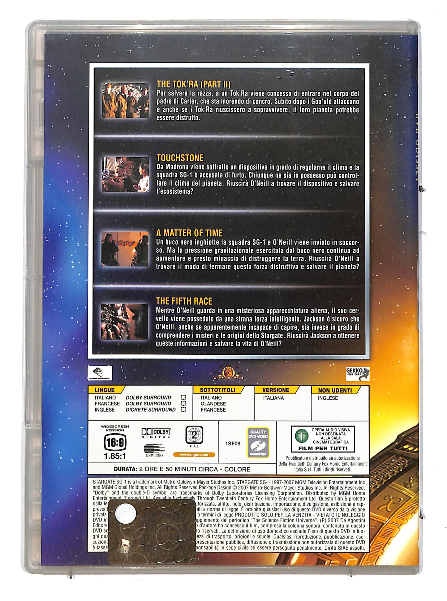 EBOND Stargate dvd Odissey File 34 - 37 EDITORIALE DVD DB704906