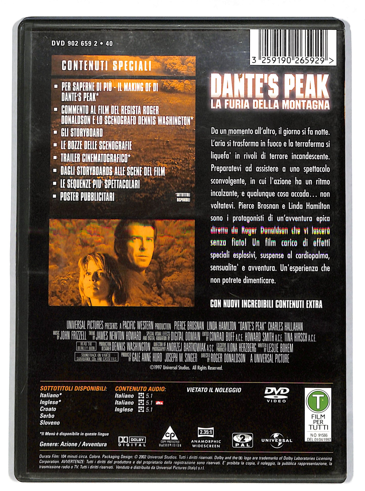 EBOND Dante's Peak - La furia della montagna DVD DB704910