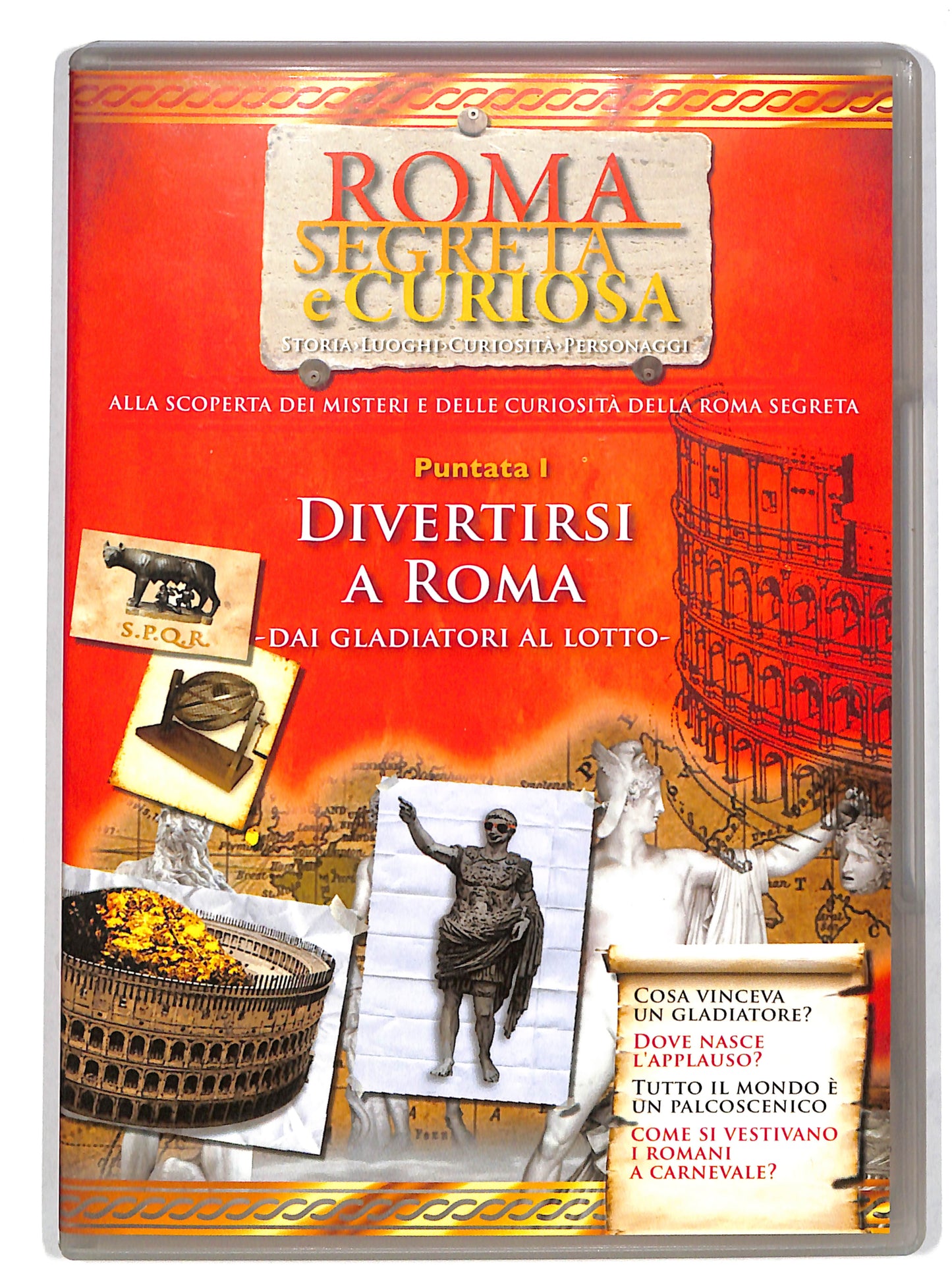 EBOND Divertirsi a Roma puntata 1 - roma segreta e EDITORIALE DVD DB704917