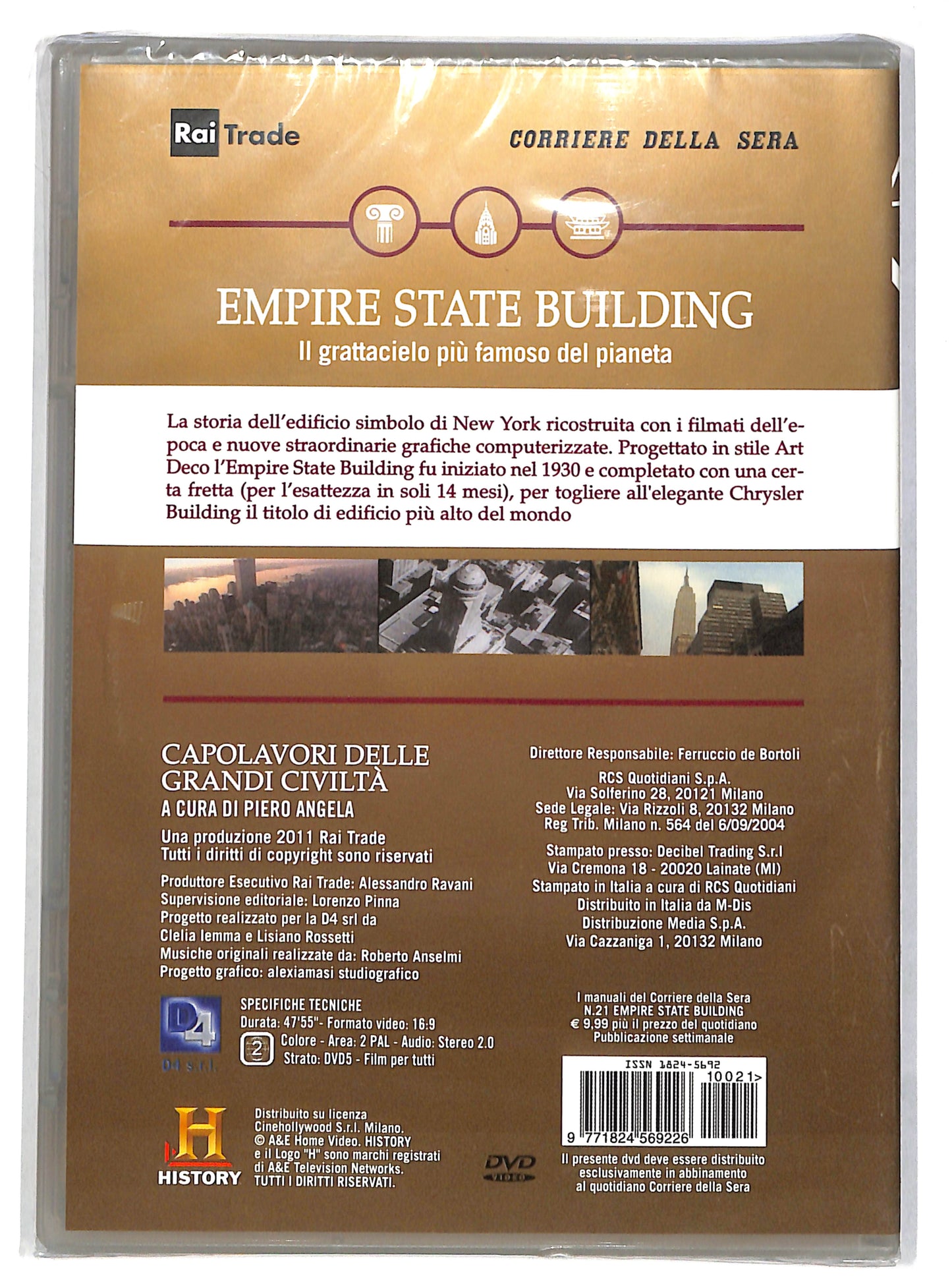 EBOND Empire State Building vol 21 EDITORIALE DVD DB704918