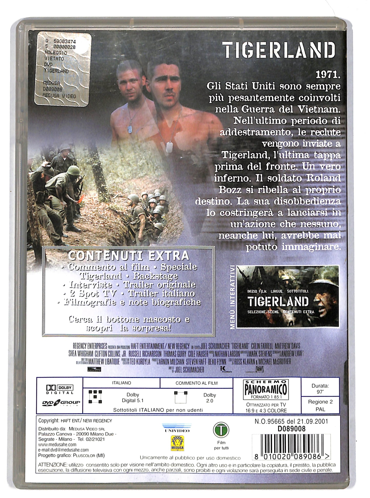 EBOND Tigerland DVD DB704933