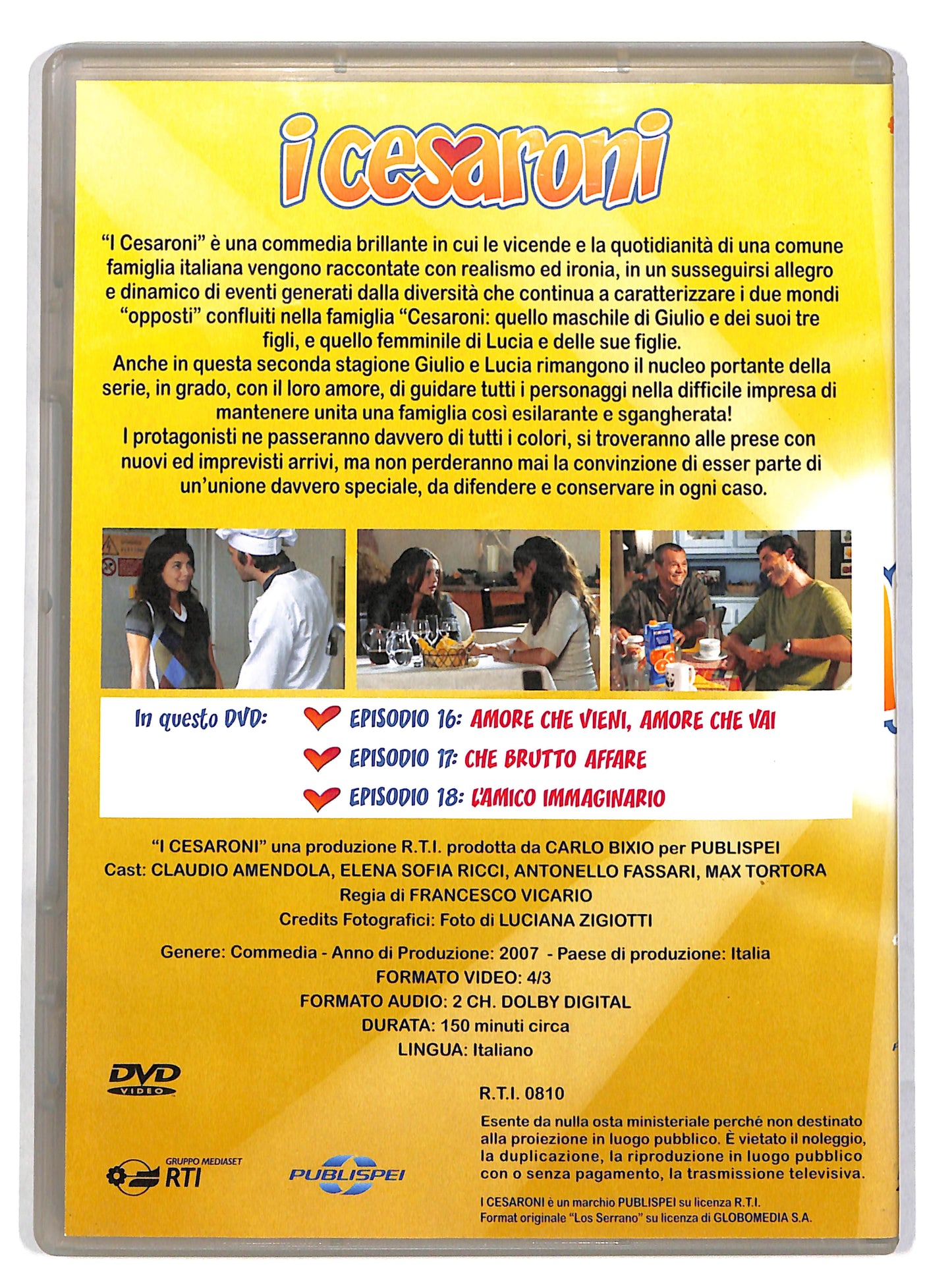 EBOND I cesaroni vol 6 stagione 2 episodi 16 a 18 EDITORIALE DVD DB704950