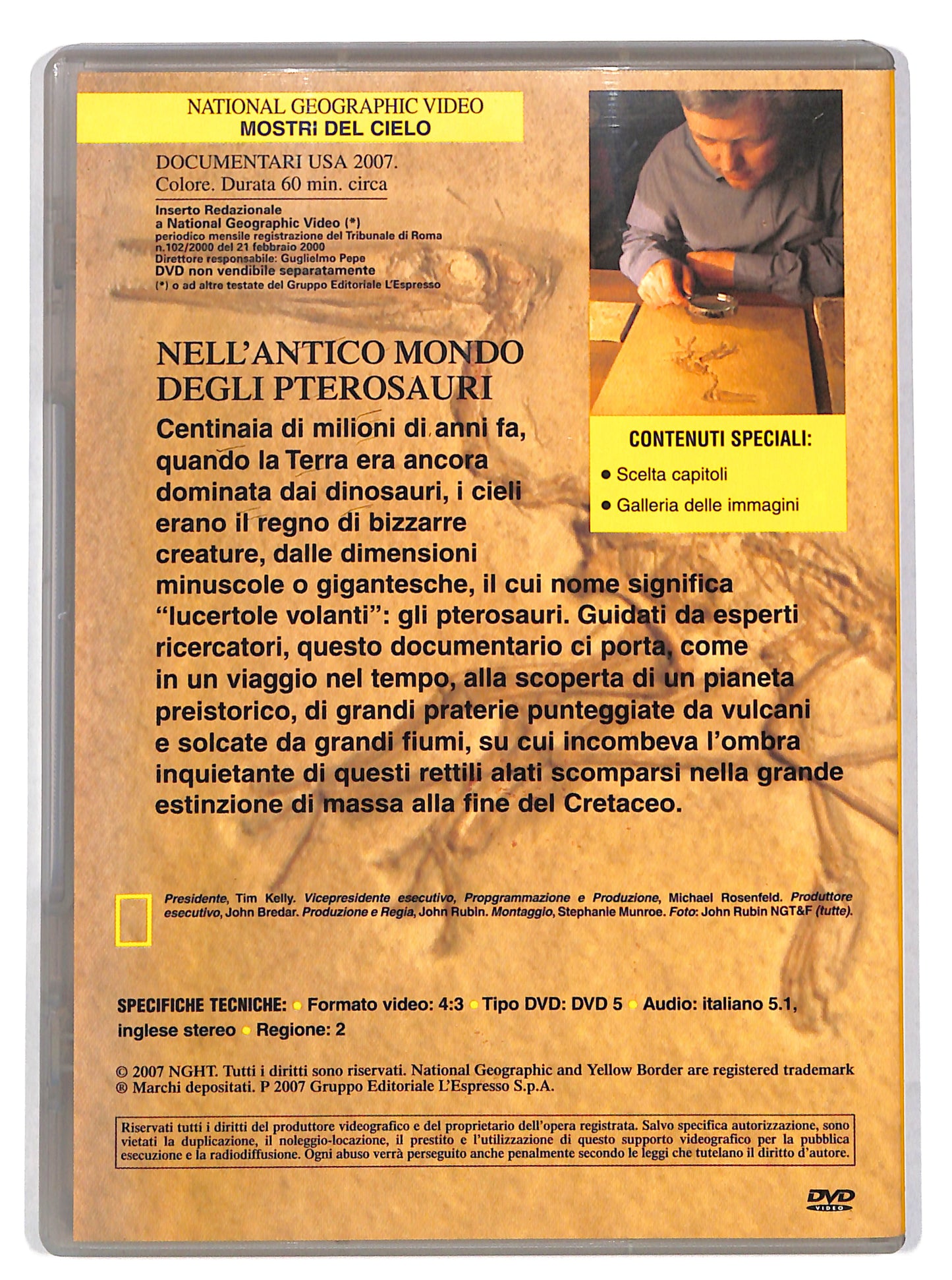 EBOND I mostri del cielo - National geographic EDITORIALE DVD DB705114