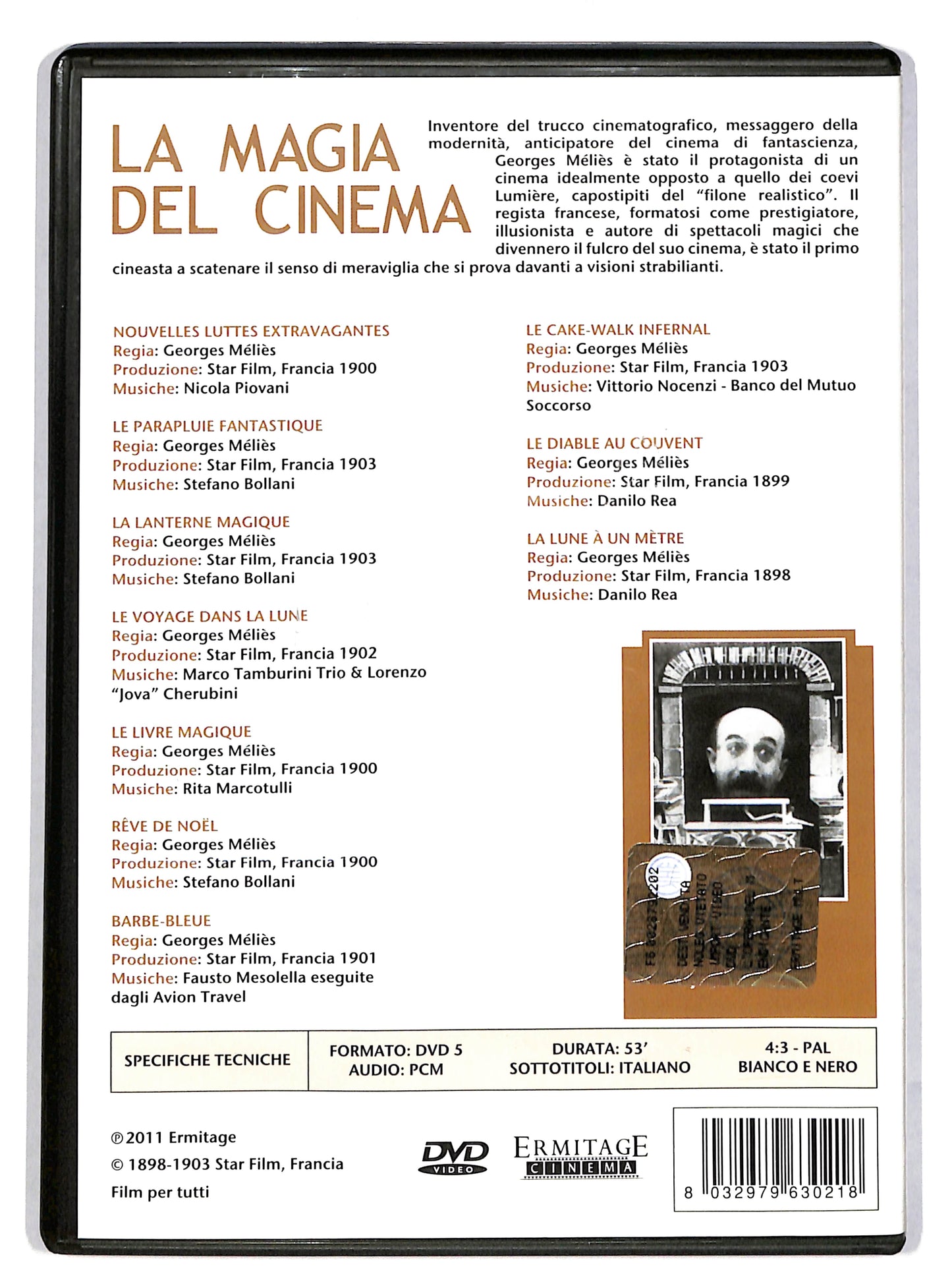 EBOND La magia del cinema di G Melies DVD DB705132