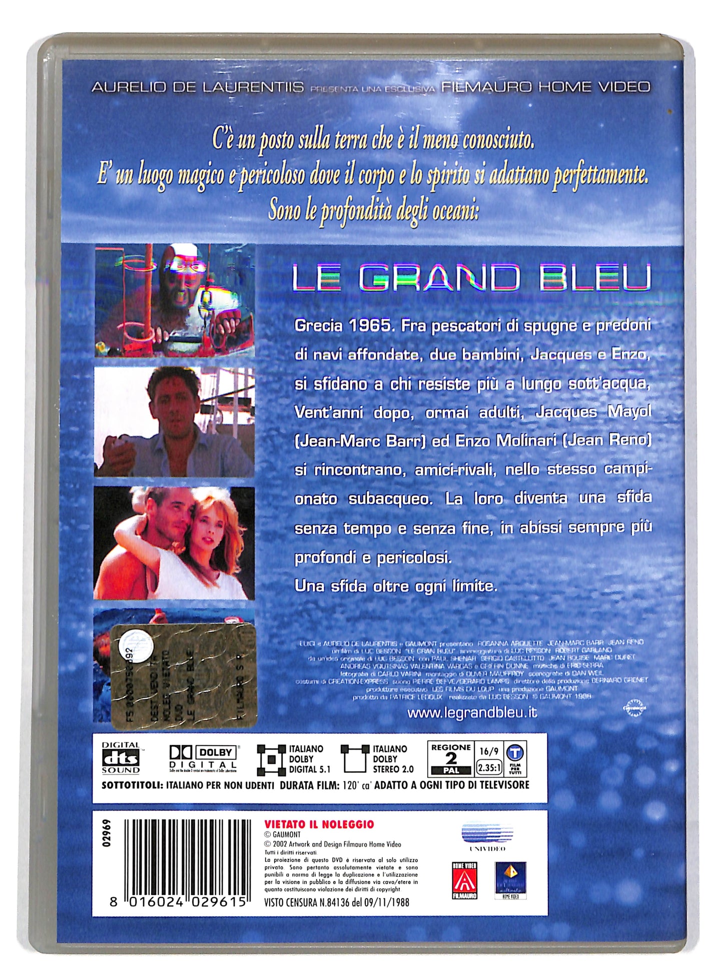 EBOND Le grand bleu DVD DB705147