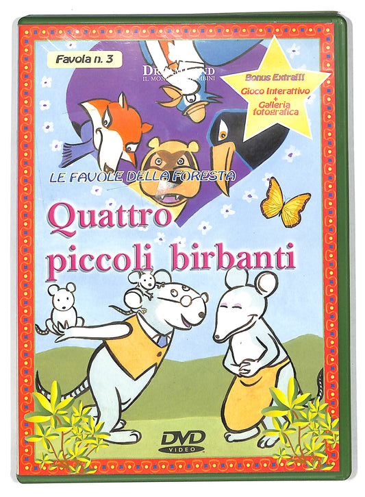 EBOND Le Favole della Foresta Quattro Piccoli Birbanti vol 3 DVD DB705608