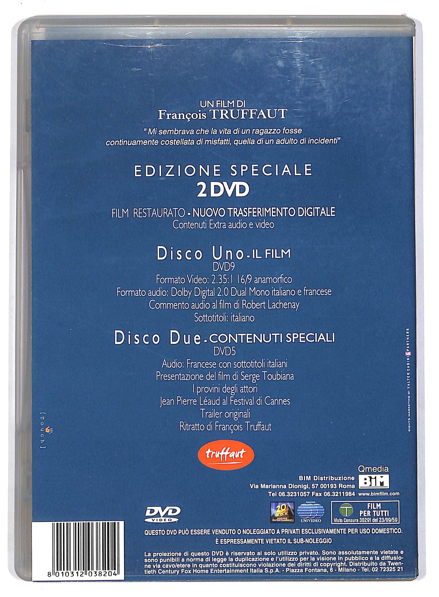 EBOND I quattrocento colpi DVD DB706113