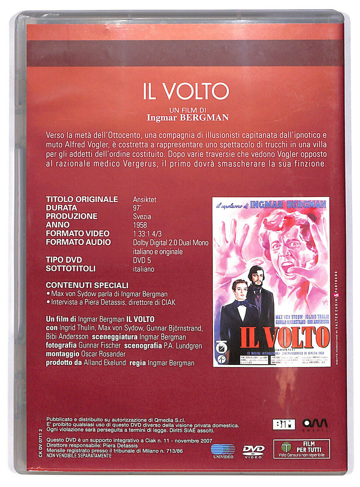 EBOND Il Volto Editoriale DVD DB706116
