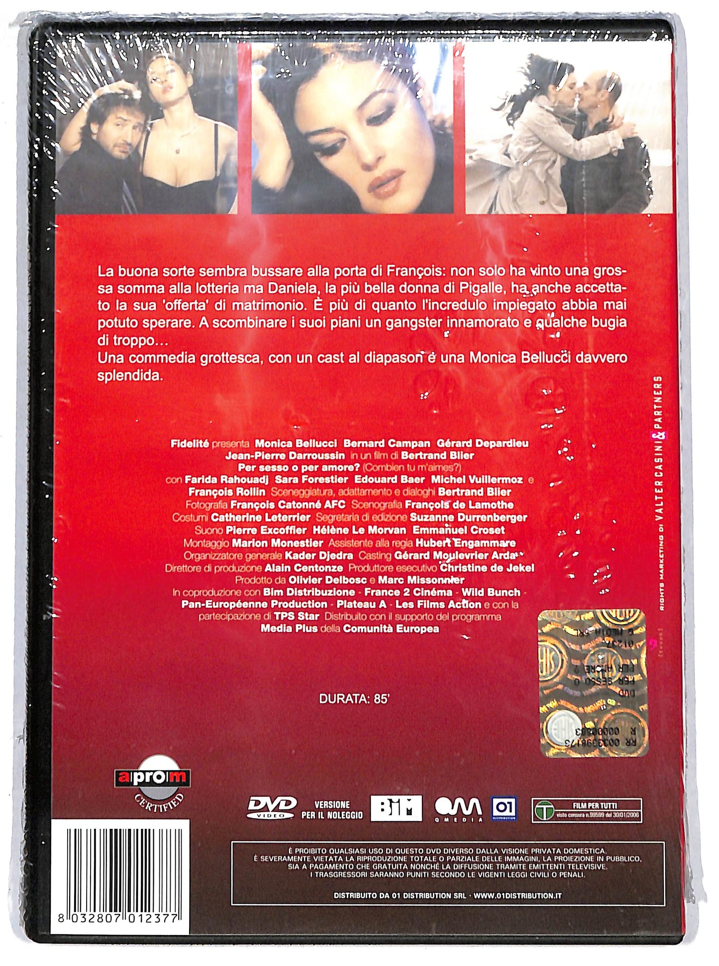 EBOND per sesso o per amore? Noleggio DVD DB706155