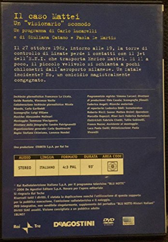EBOND Blu notte - misteri italiani - il caso Mattei DVD DB706301