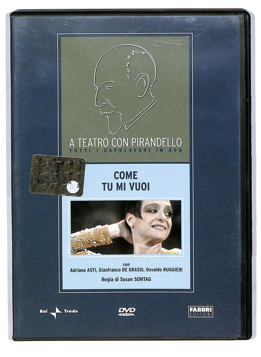 EBOND A Teatro Con Pirandello - Come Tu Mi Vuoi Editoriale DVD DB706314