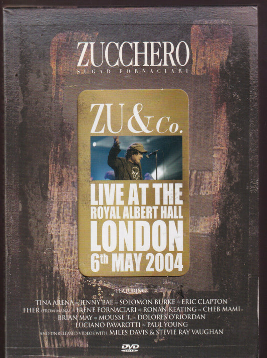 EBOND Zucchero Live Royal Albert Hall DVD DB706334