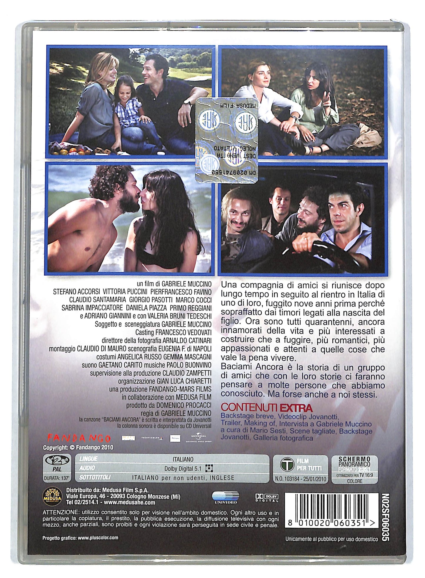 EBOND Baciami ancora EDIZIONE SPECIALE DVD DB706337