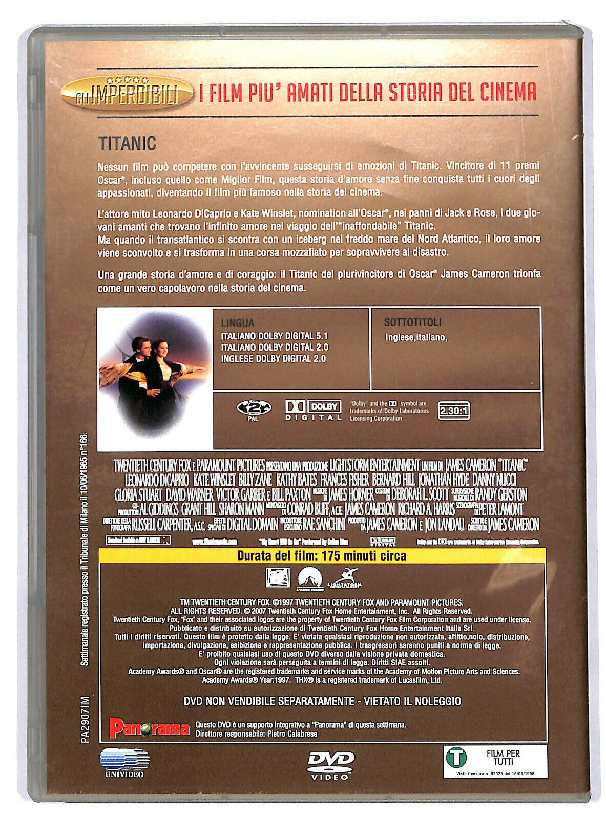 EBOND Titanic Editoriale DVD DB706345