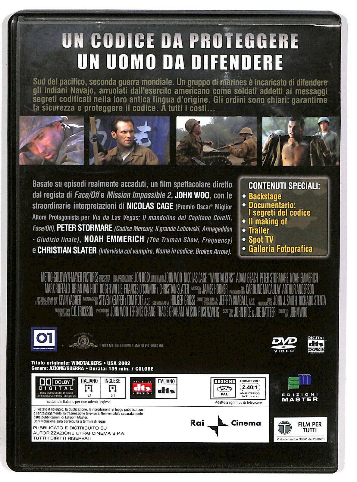EBOND Windtalkers Editoriale DVD DB706360