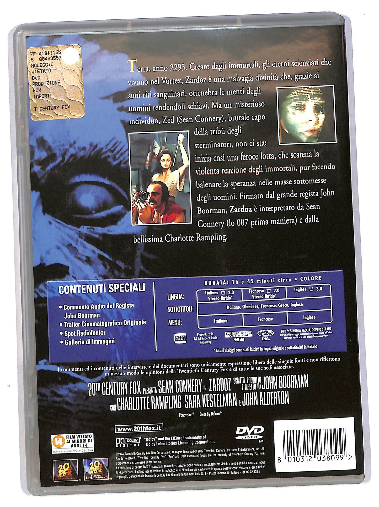 EBOND Zardoz DVD DB706364