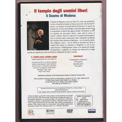 EBOND Dario Fo e Franca Rame:il Tempio Degli Uomini Liberi DVD DB706703