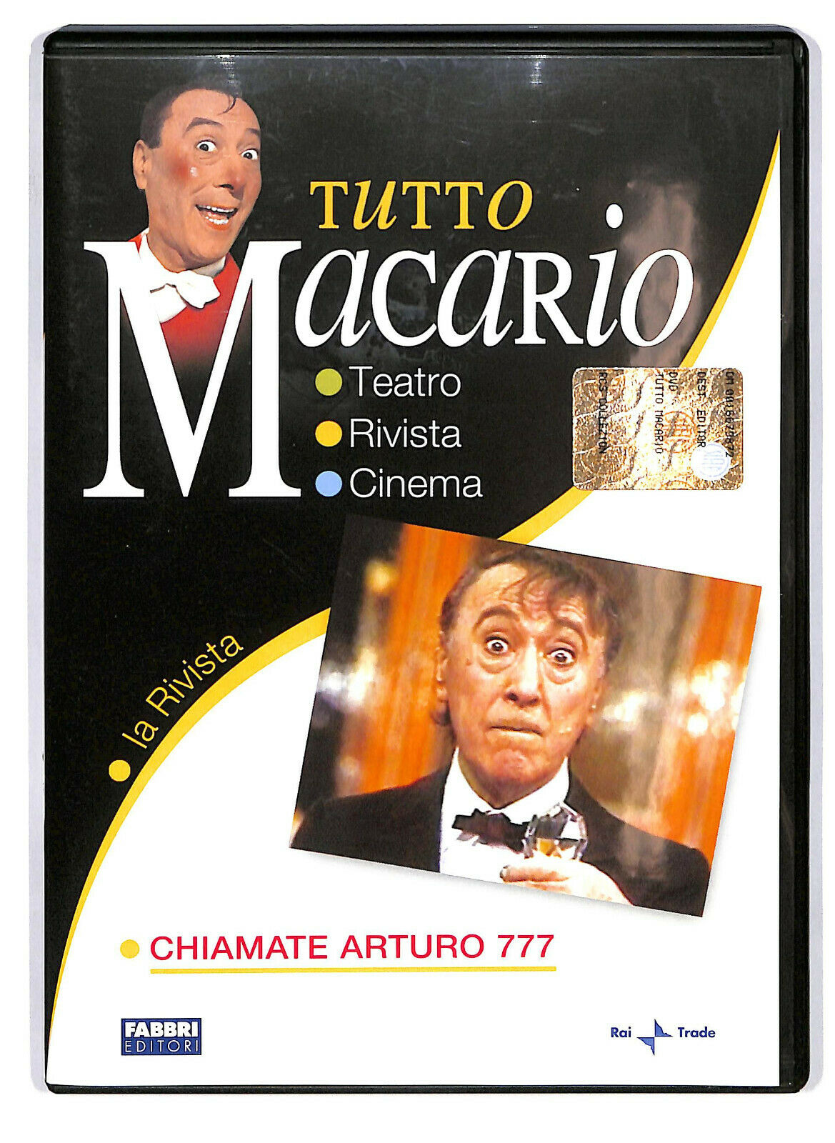 EBOND Tutto Macario - Chiamate Arturo 777  Editoriale DVD DB706728