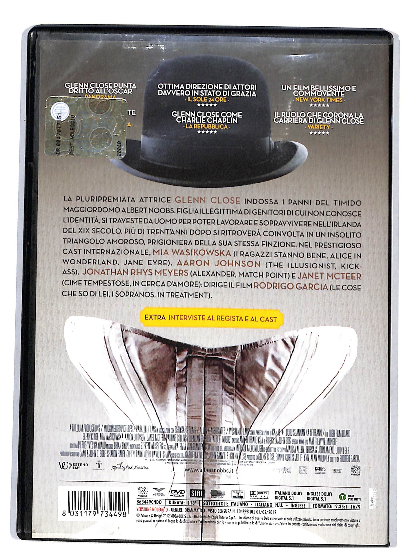 EBOND Albert Nobbs DVD DB706905