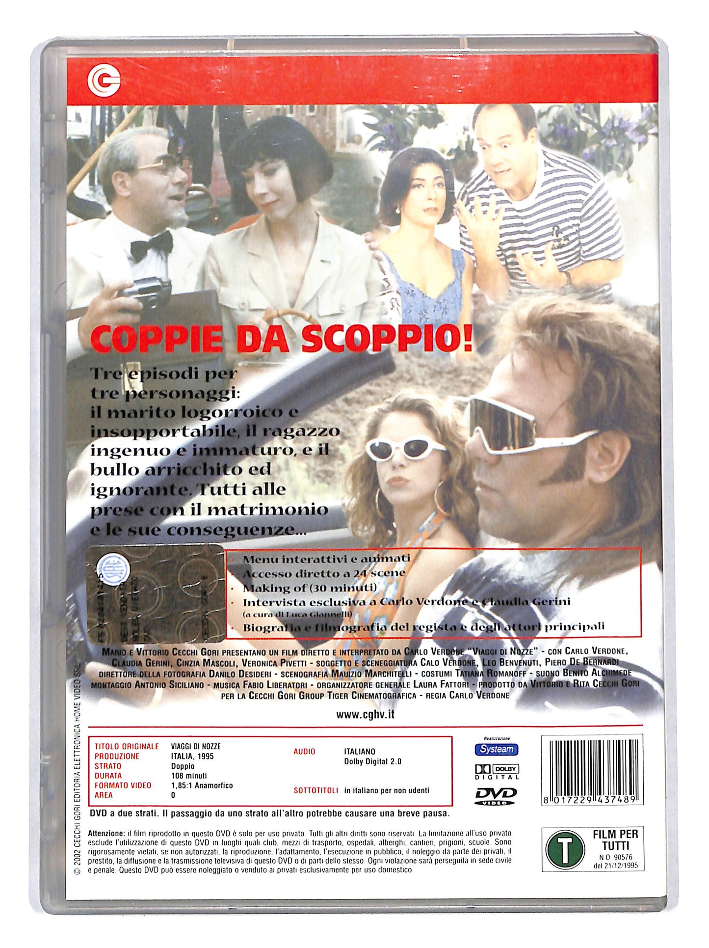 EBOND Viaggi di nozze DVD DB706918