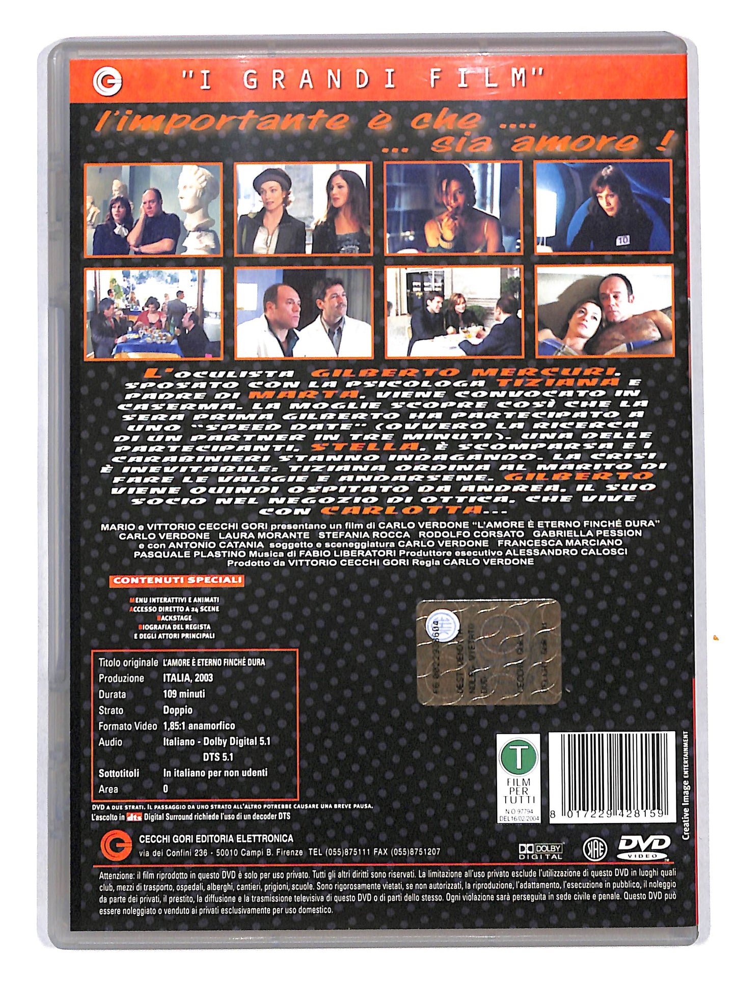 EBOND L'amore e eterno finche dura DVD DB706965