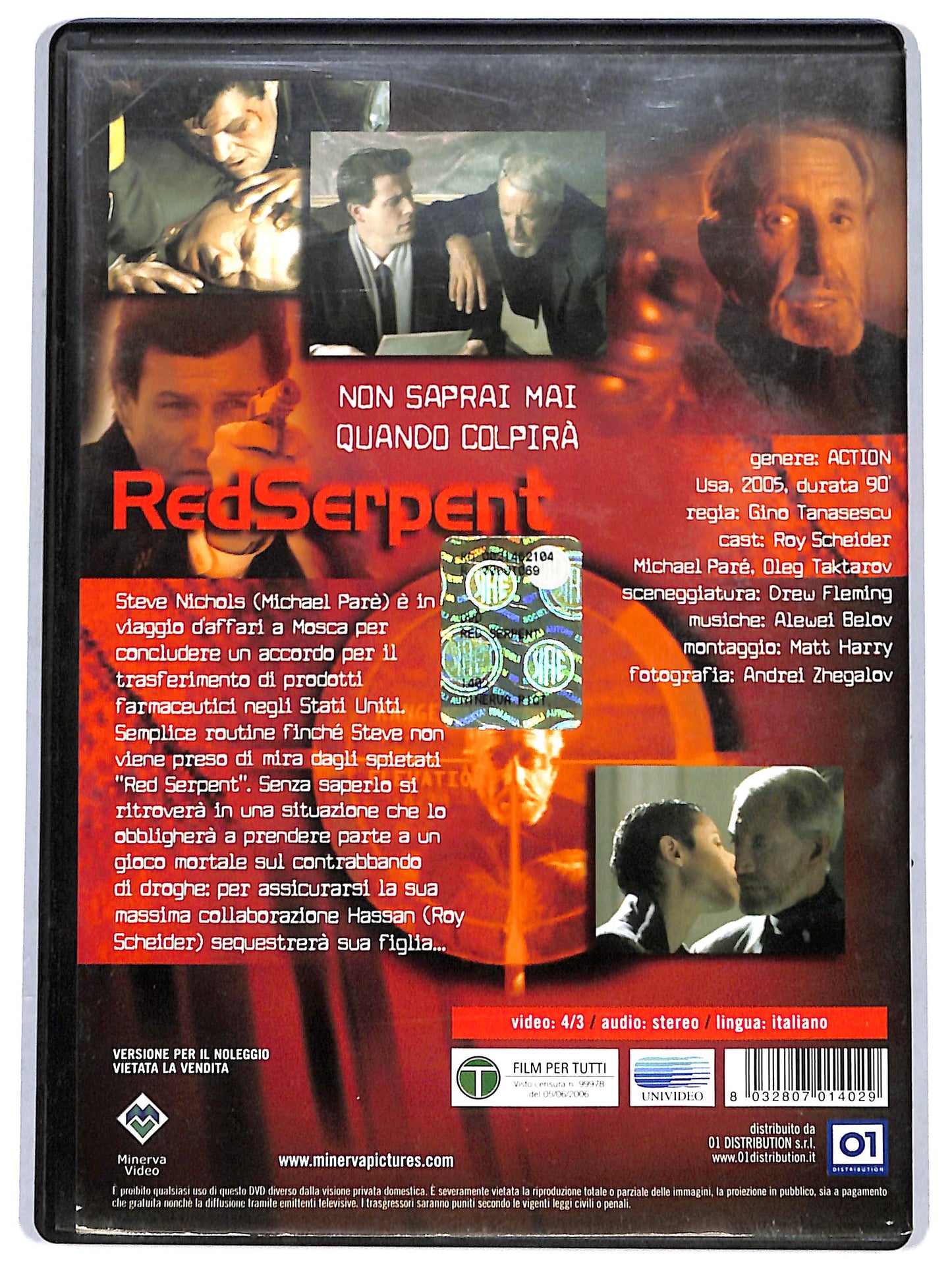 EBOND Red serpent NOLEGGIO DVD DB707131