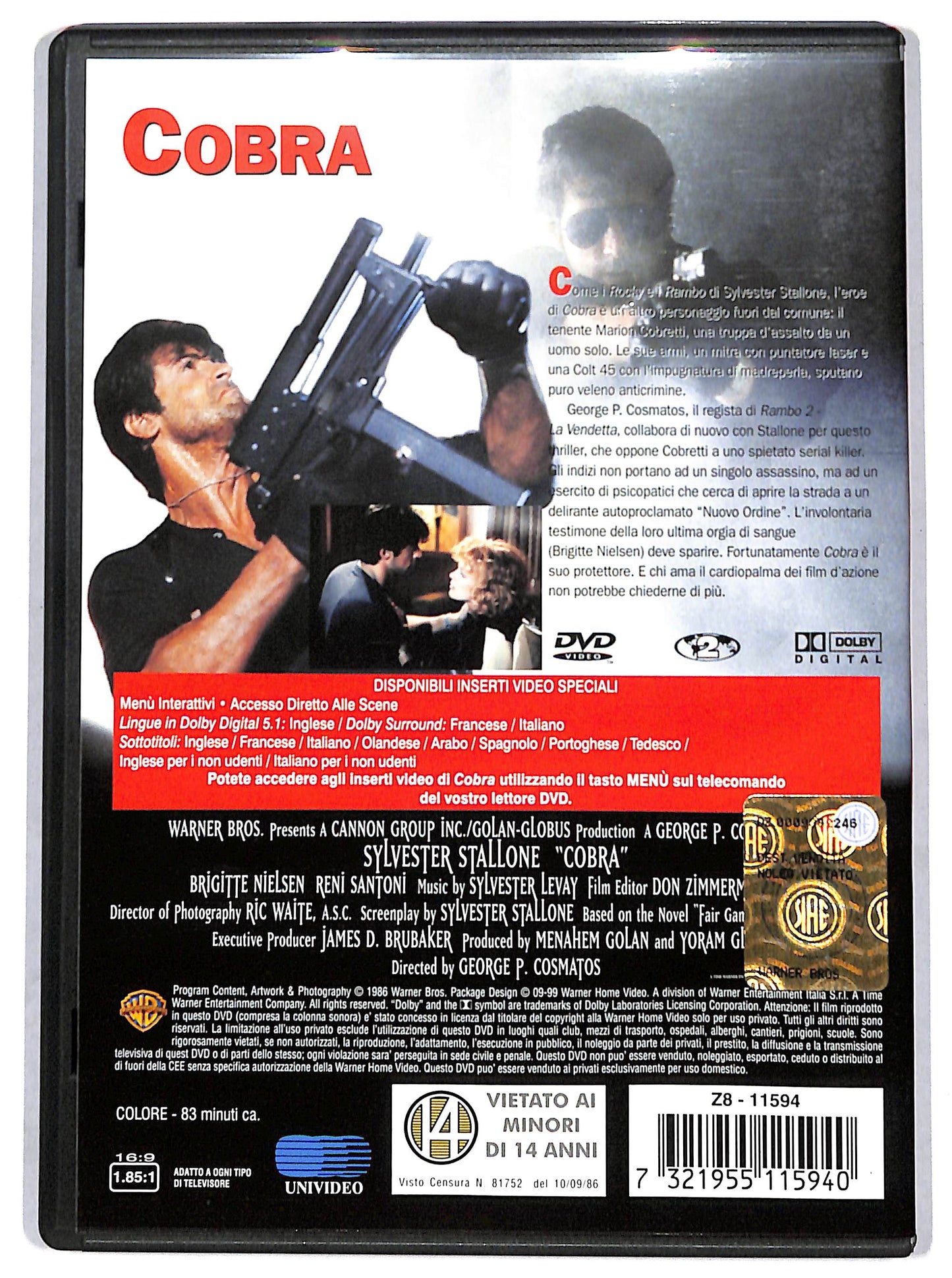 EBOND cobra DVD DB707322