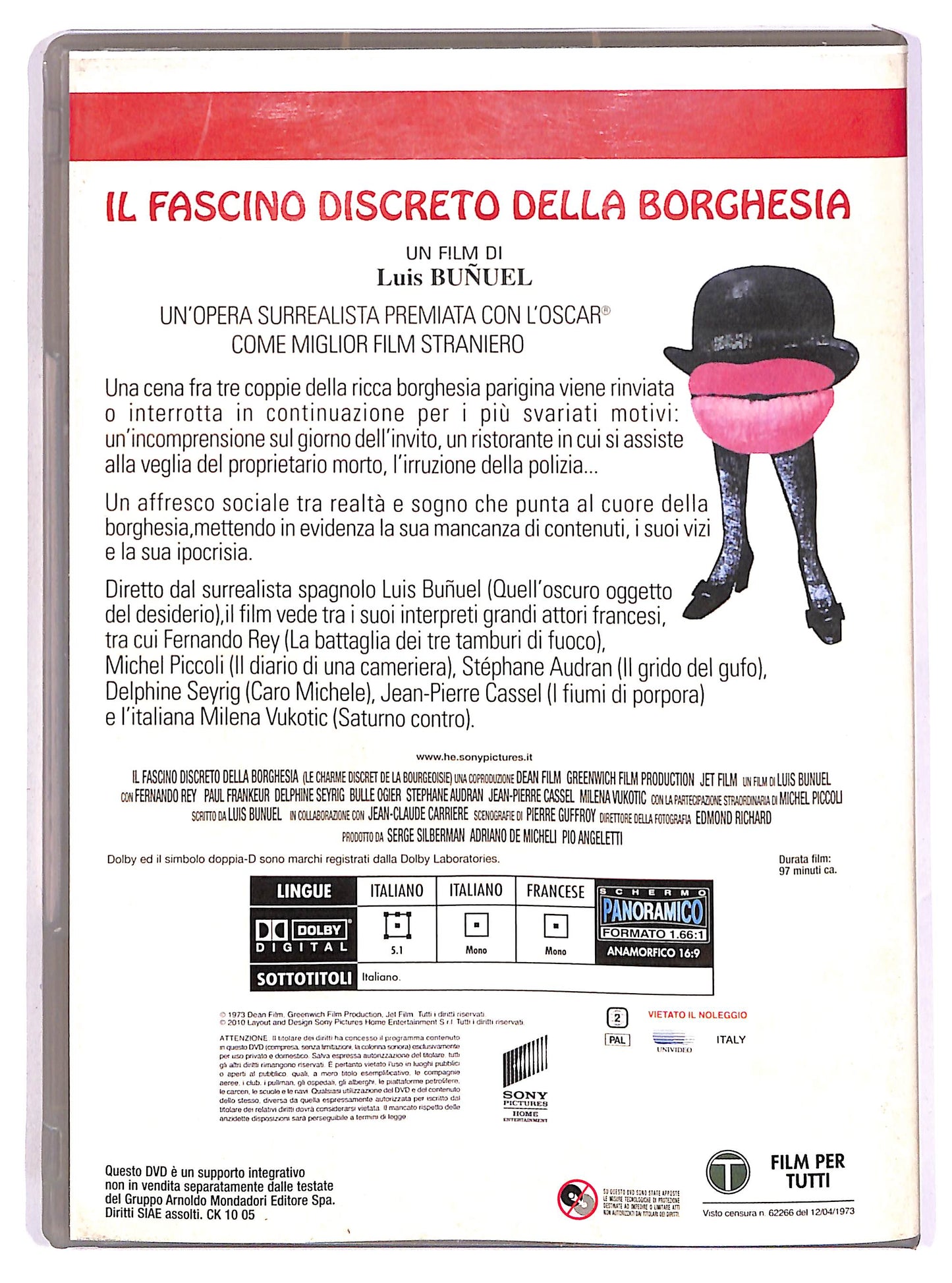 EBOND Il fascino discreto della borghesia EDITORIALE DVD DB707421