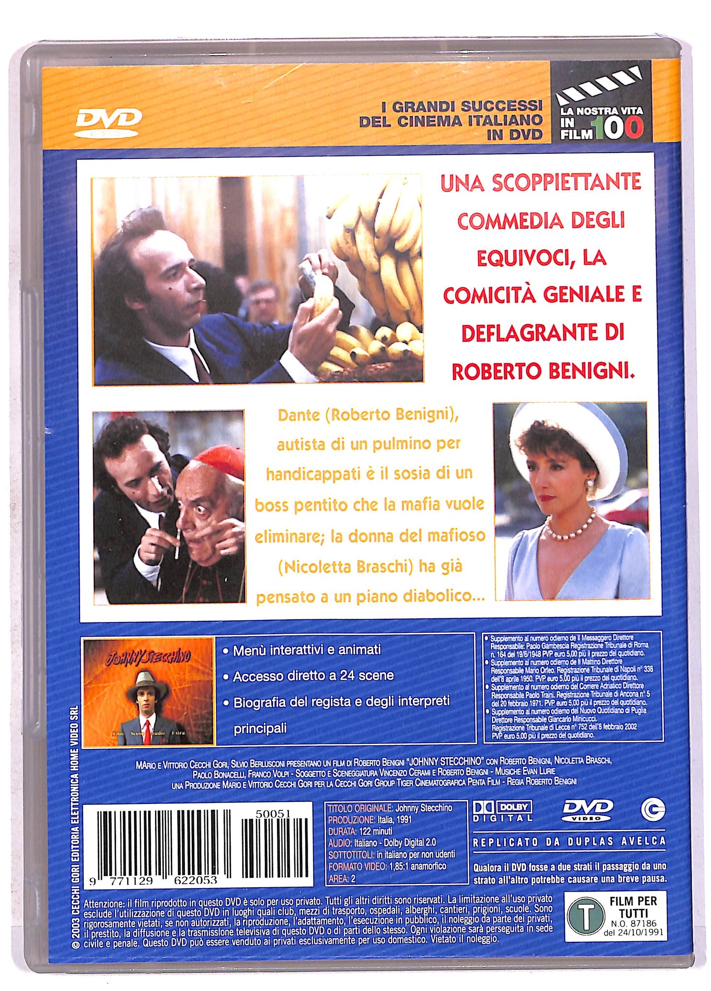 EBOND Johnny Stecchino Editoriale DVD DB707634