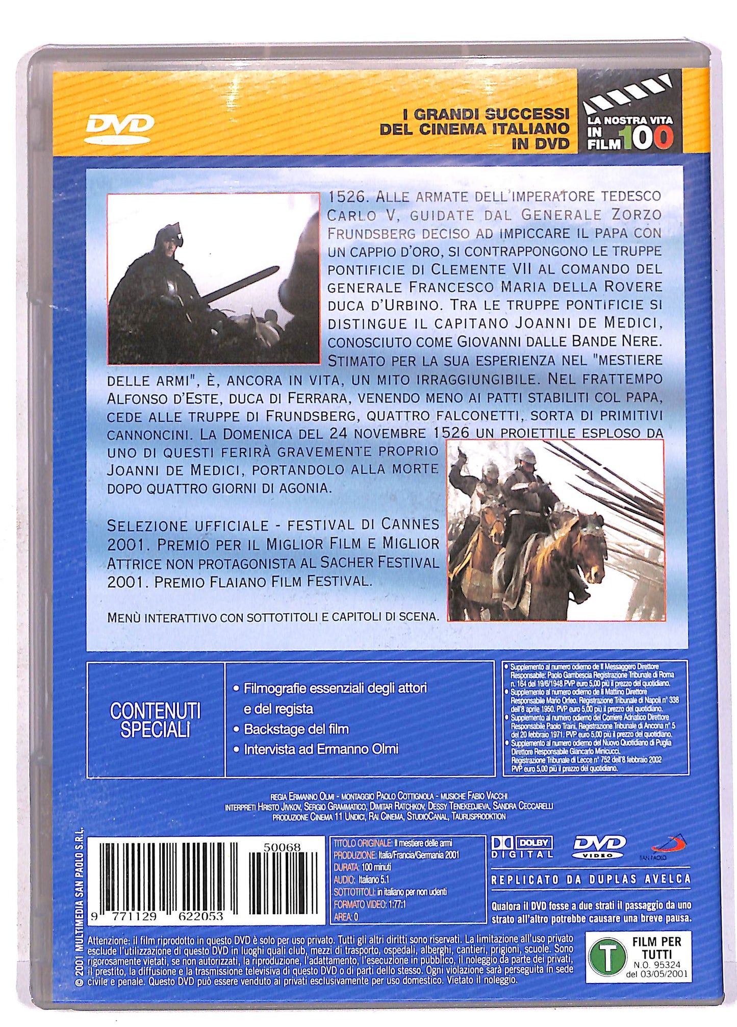 EBOND Il Mestiere Delle Armi Di Ermanno Olmi Editoriale DVD DB707635