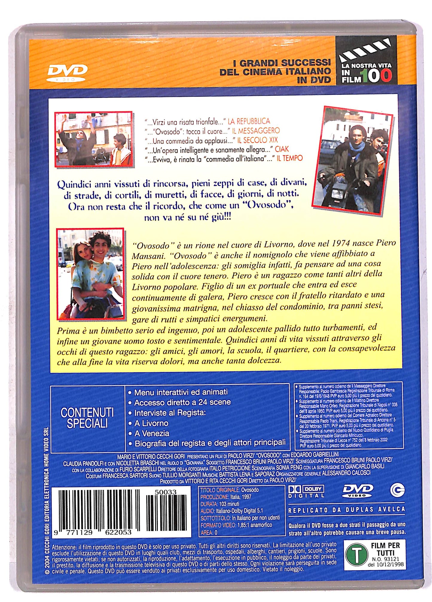 EBOND Ovosodo Editoriale DVD DB707636