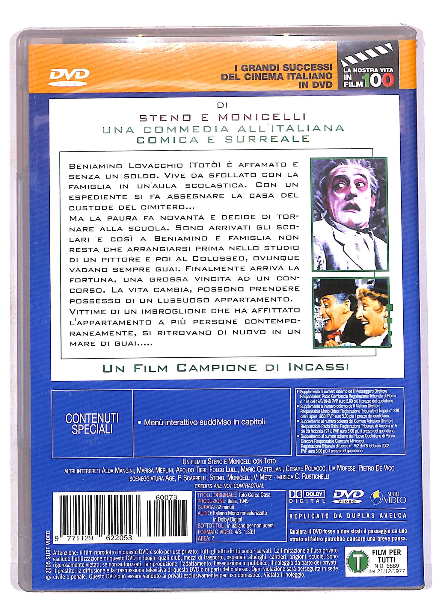 EBOND Toto Cerca Casa  Editoriale DVD DB707640