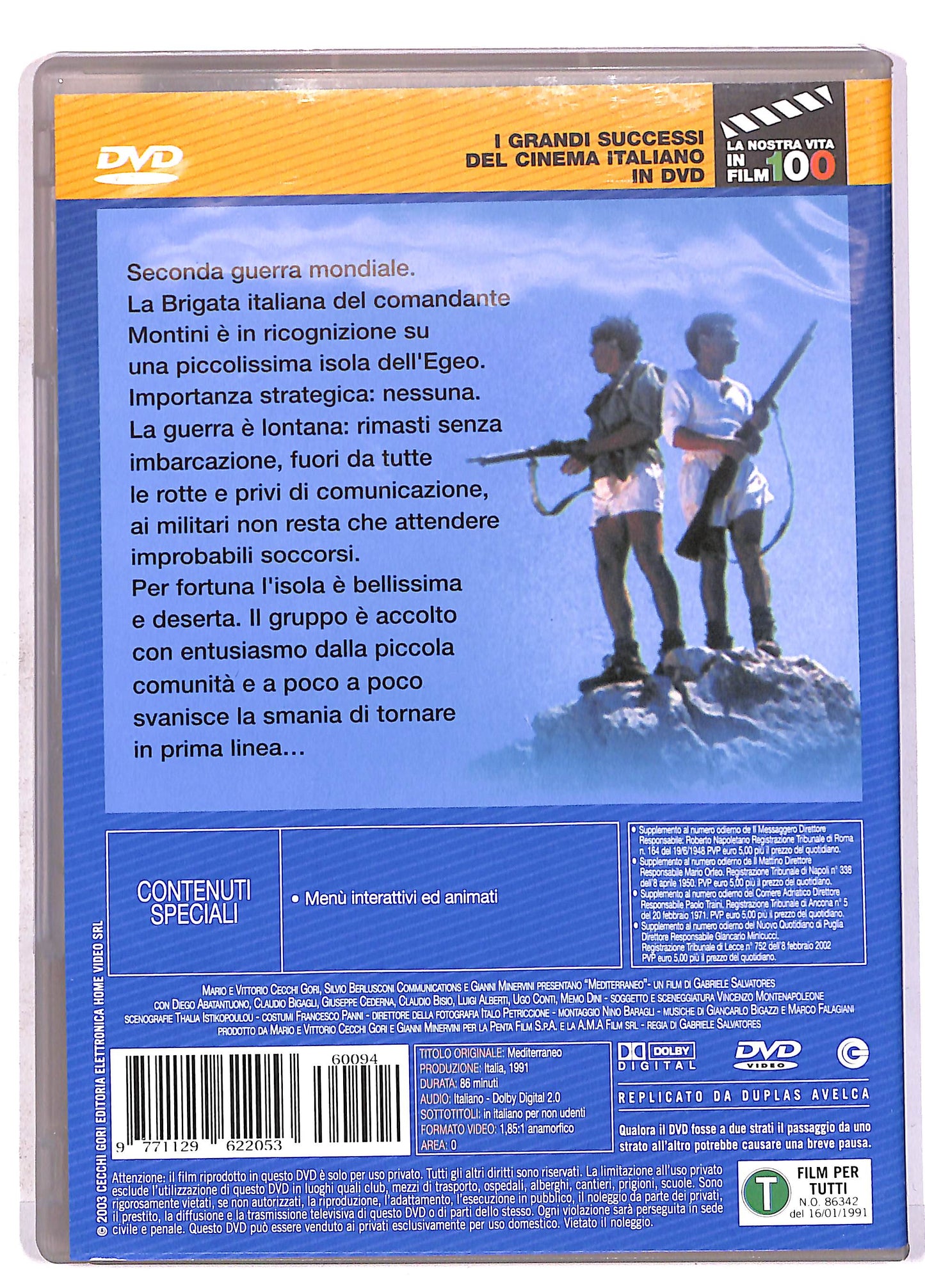 EBOND Mediterraneo Editoriale DVD DB707642