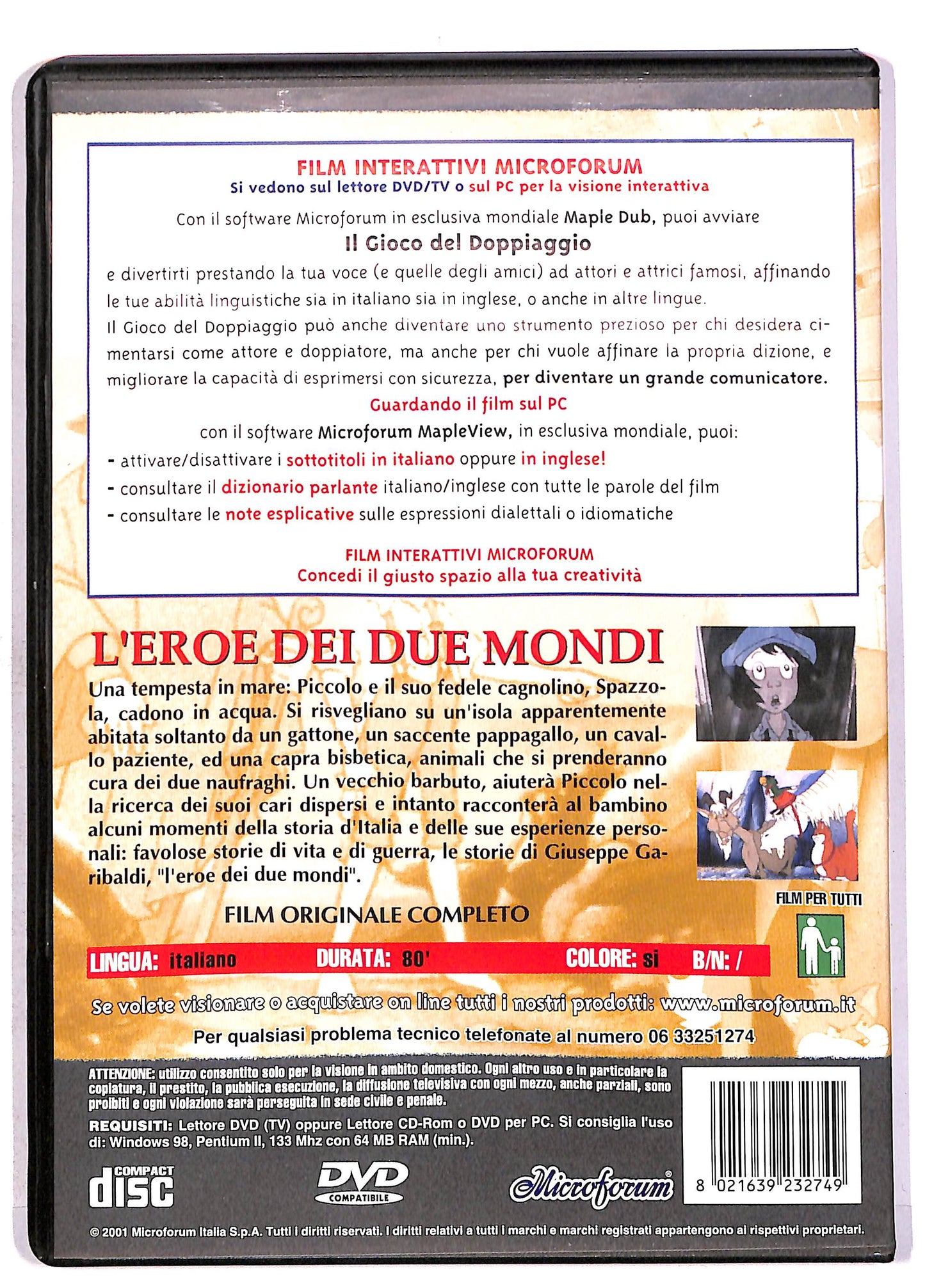 EBOND L'eroe dei due mondi DVD DB707906