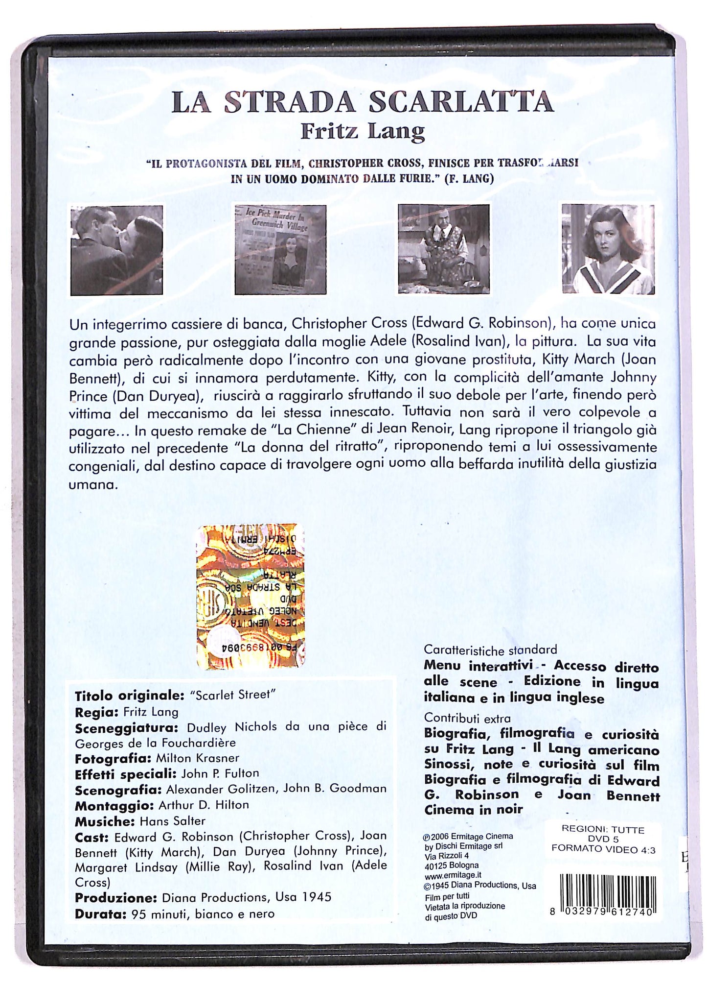 EBOND Flitz Lang: La strada scarlatta DVD DB708102